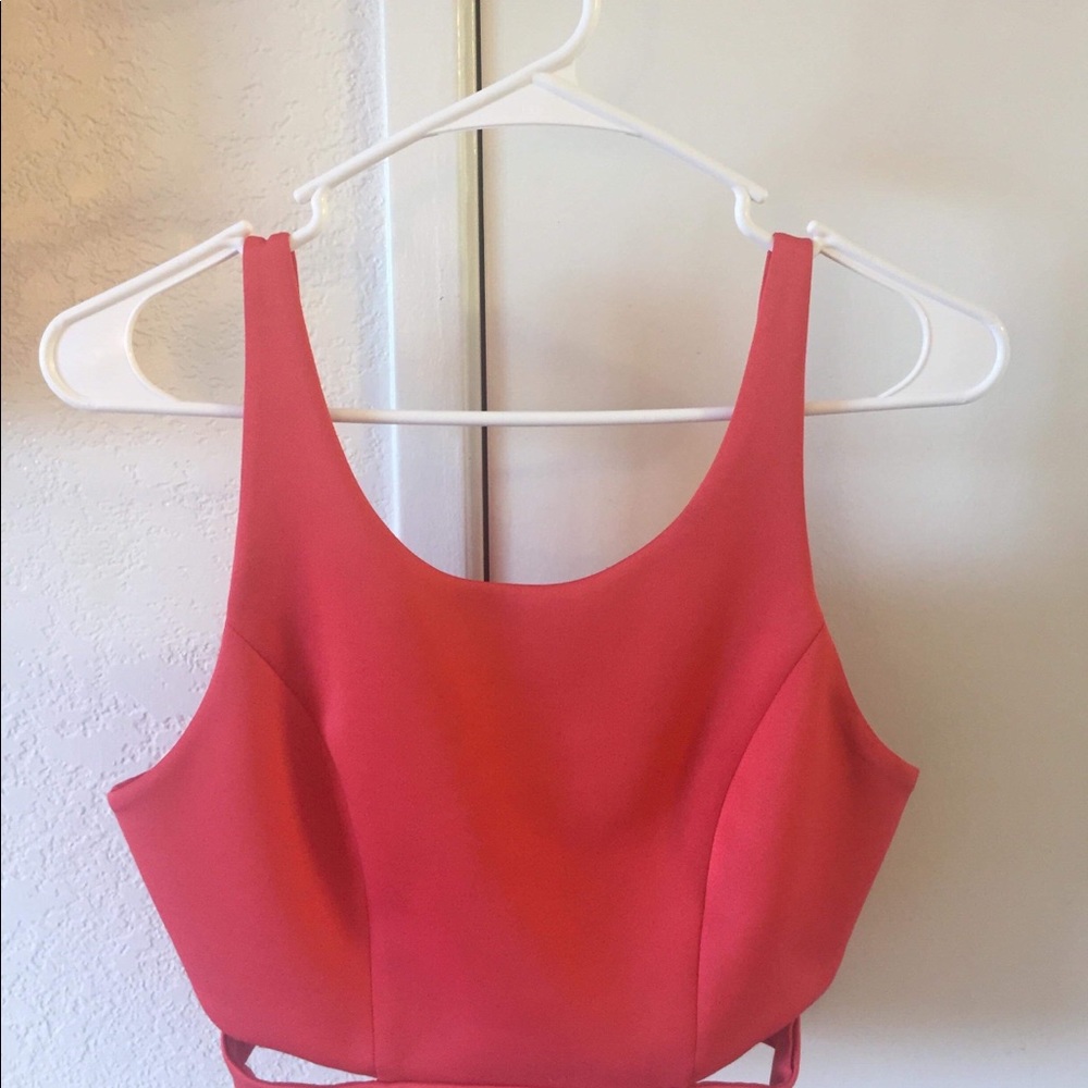 Crop top in hot pink by Forever 21